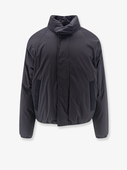 Padded cotton and nylon jacket thumbnail