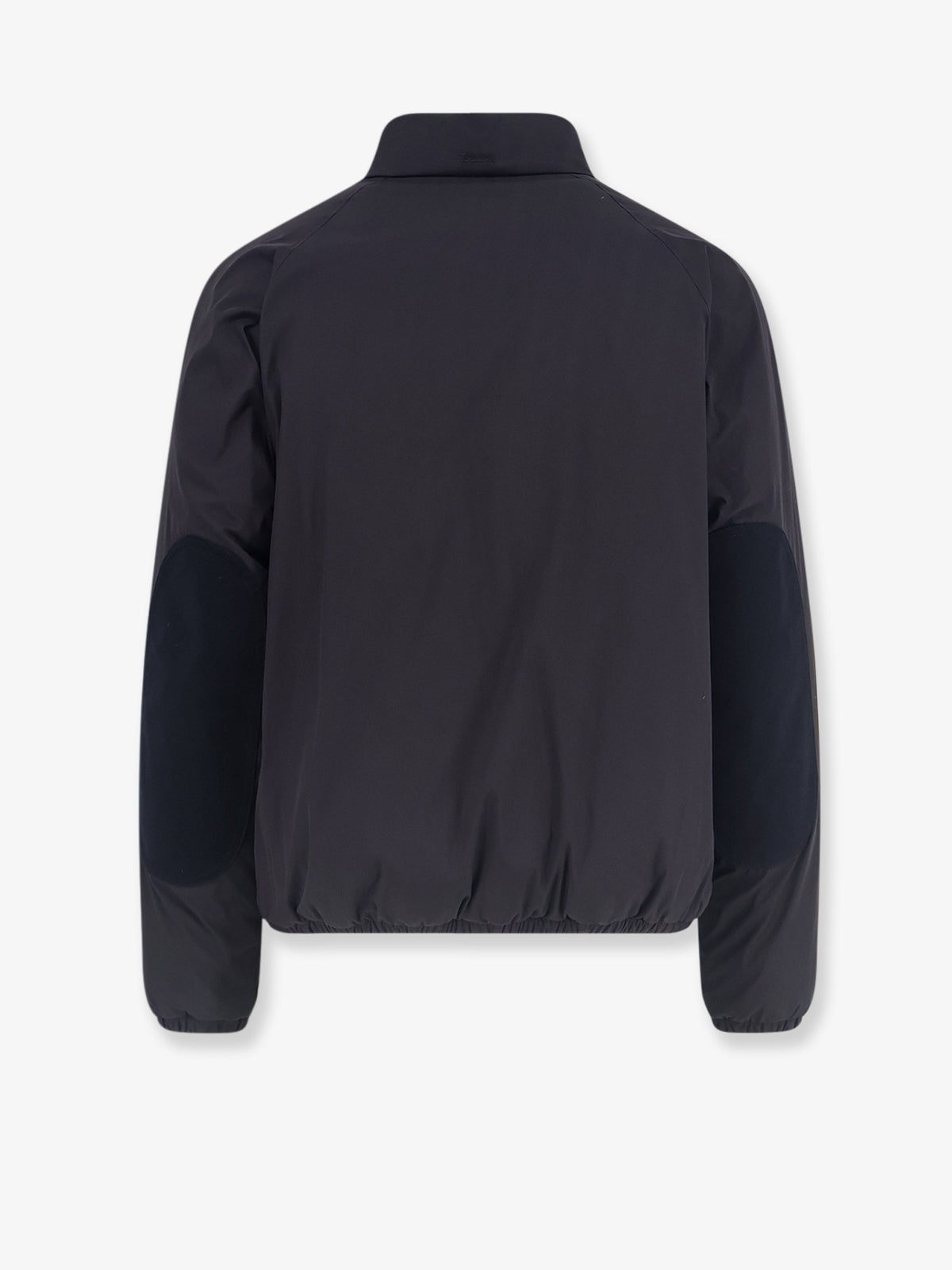 Padded cotton and nylon jacket