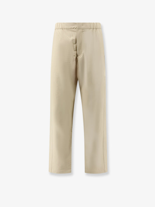 Nylon blend trousers