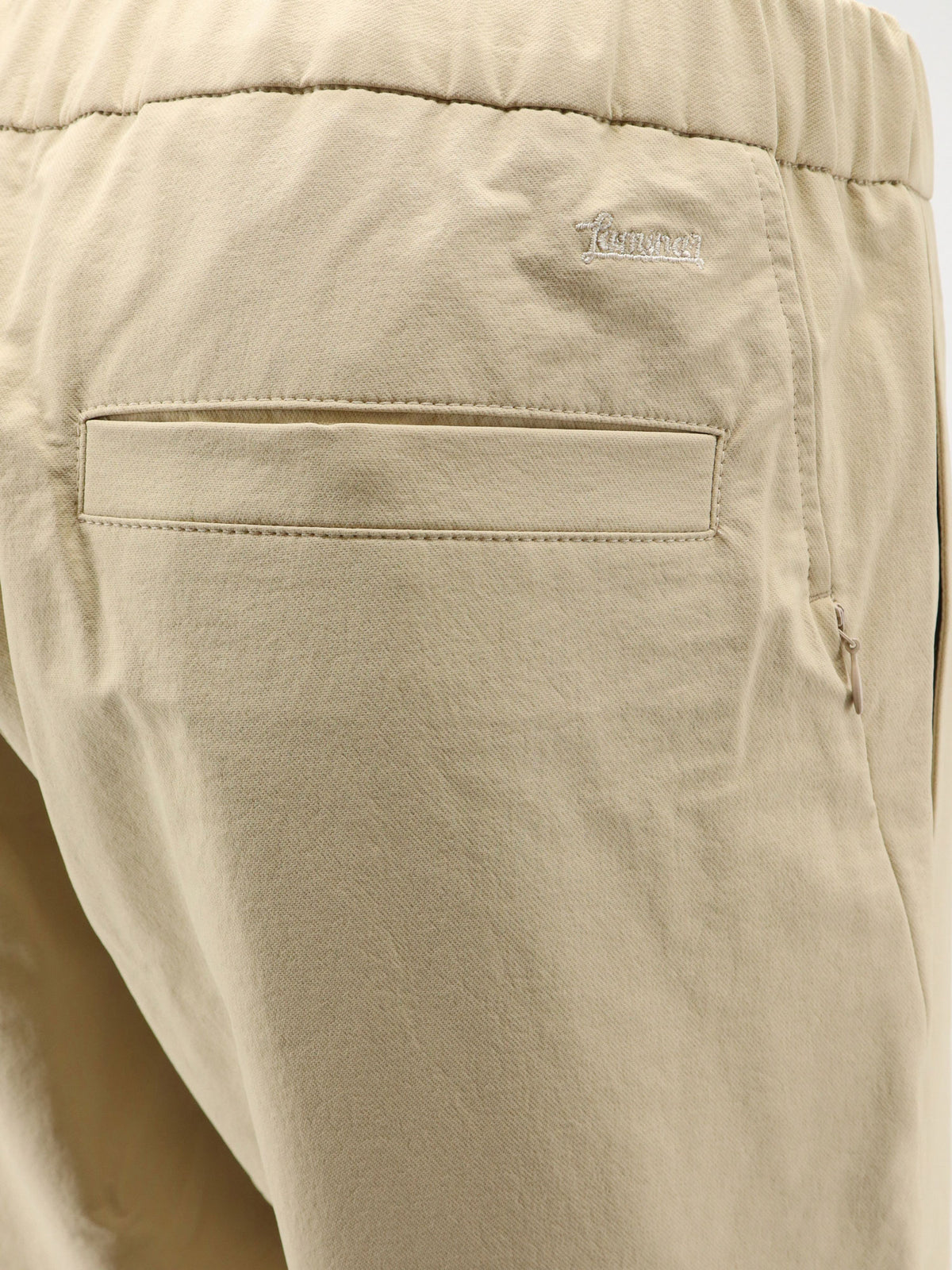 Nylon blend trousers