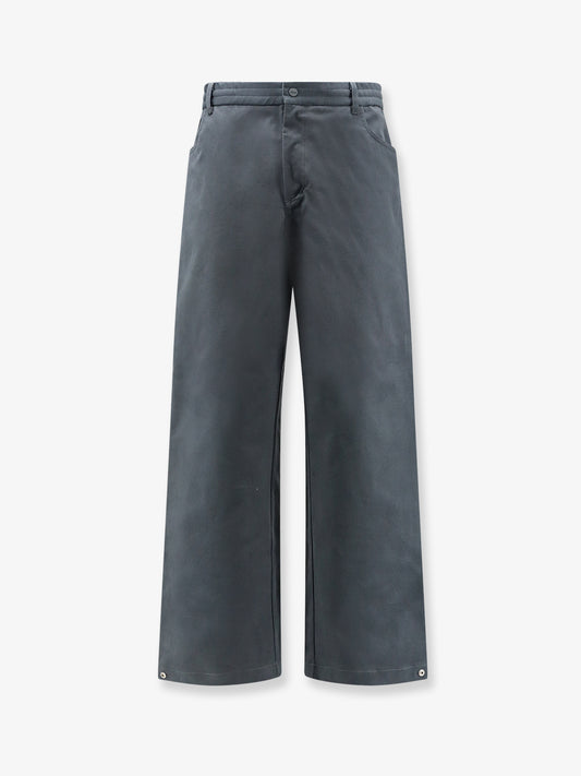 Cotton blend trousers