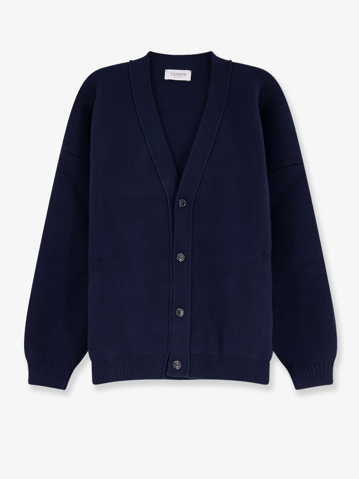 Ribbed knit cardigan