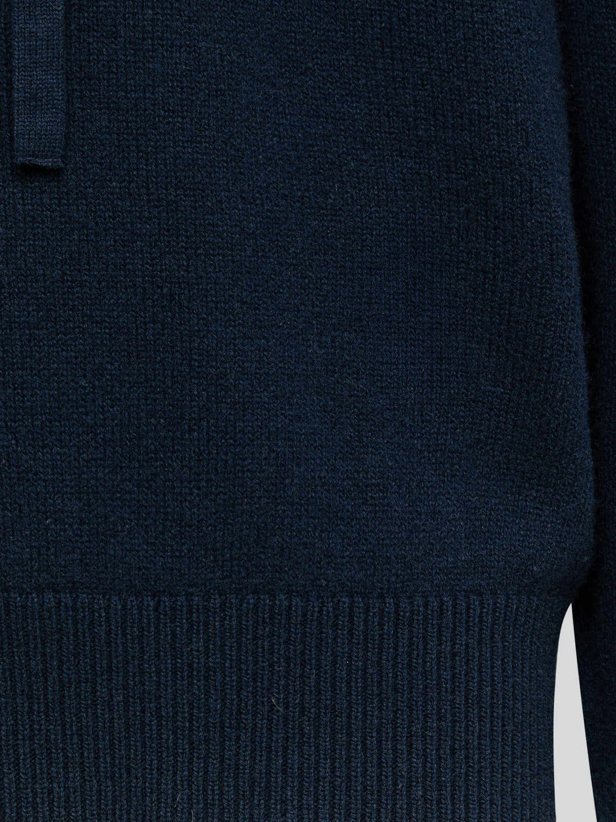 Wool and cashmere hoodie