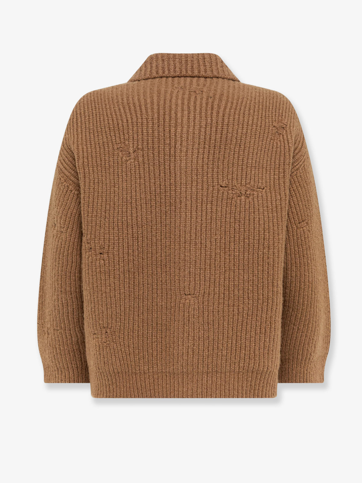 Ribbed wool jacket