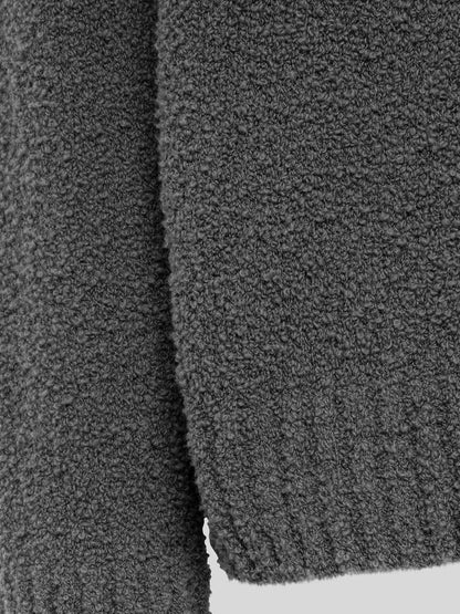 Bouclè texture sweater thumbnail