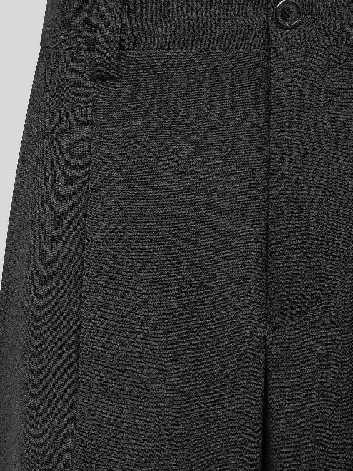 Virgin wool blend trousers