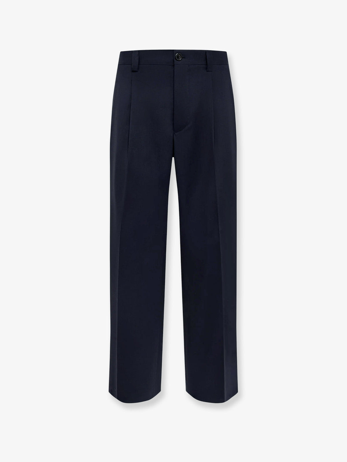 Virgin wool blend trousers