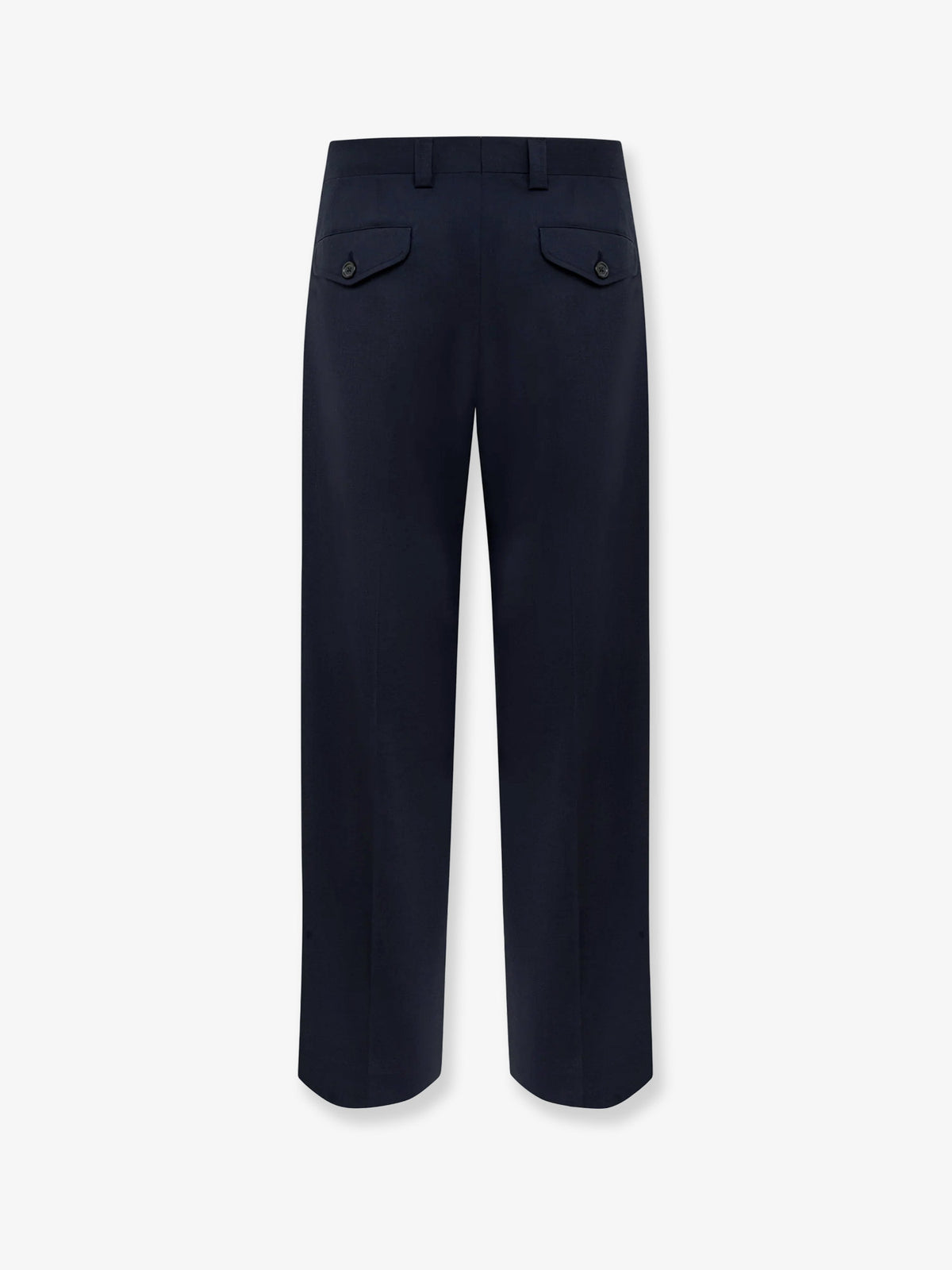 Virgin wool blend trousers