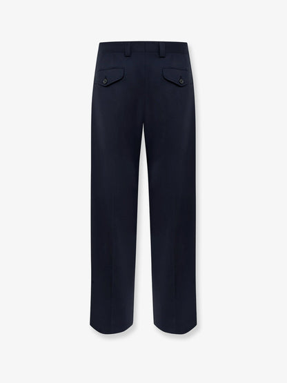 Virgin wool blend trousers thumbnail