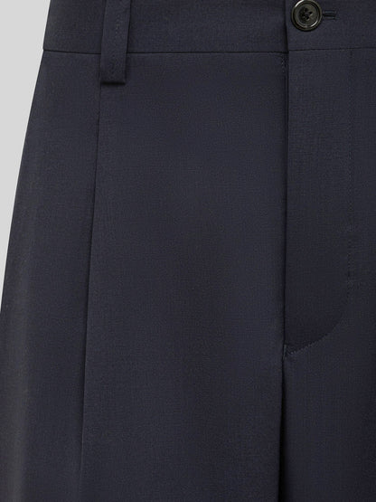 Virgin wool blend trousers thumbnail