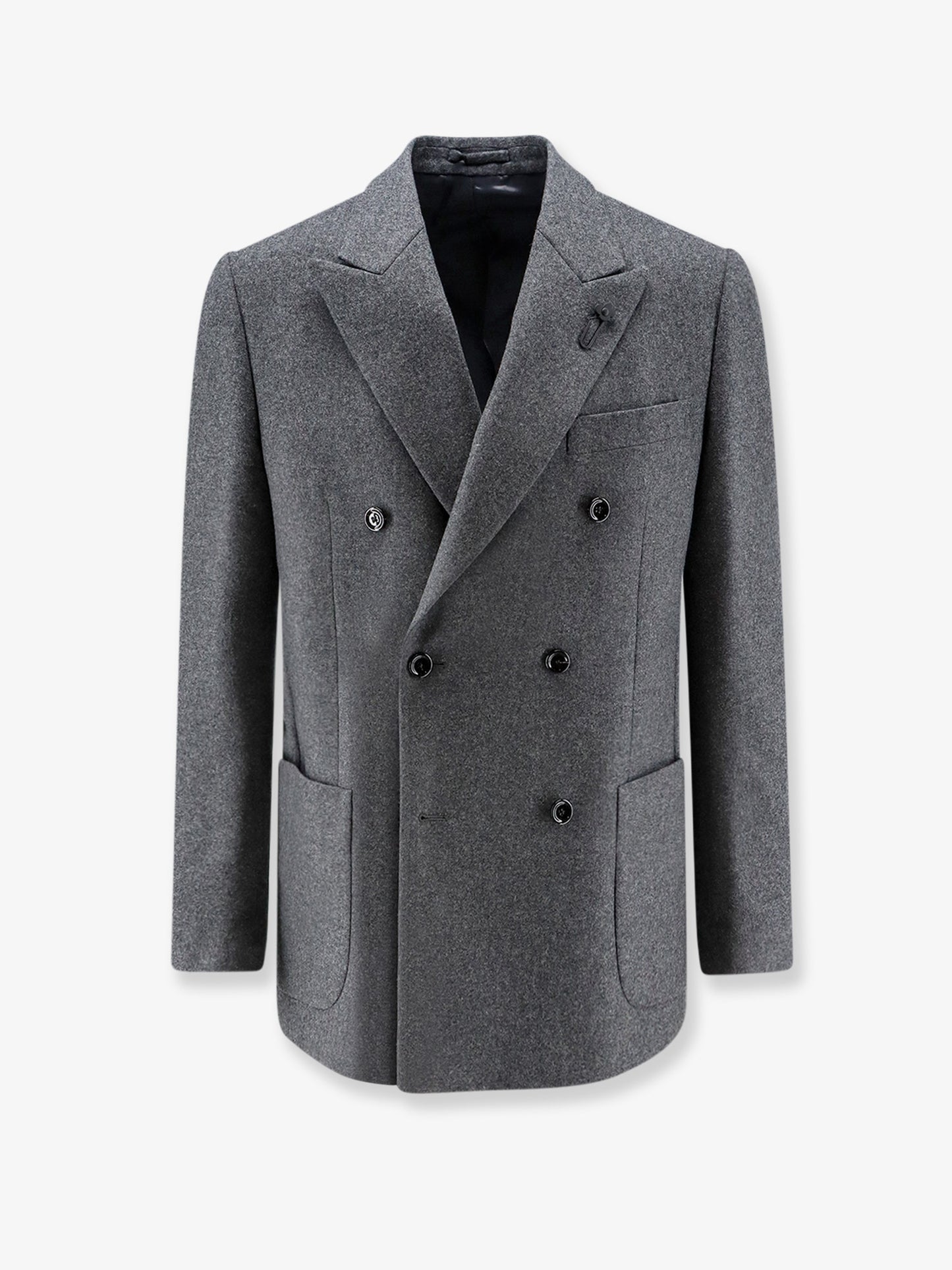Wool and cashmere blend blazer