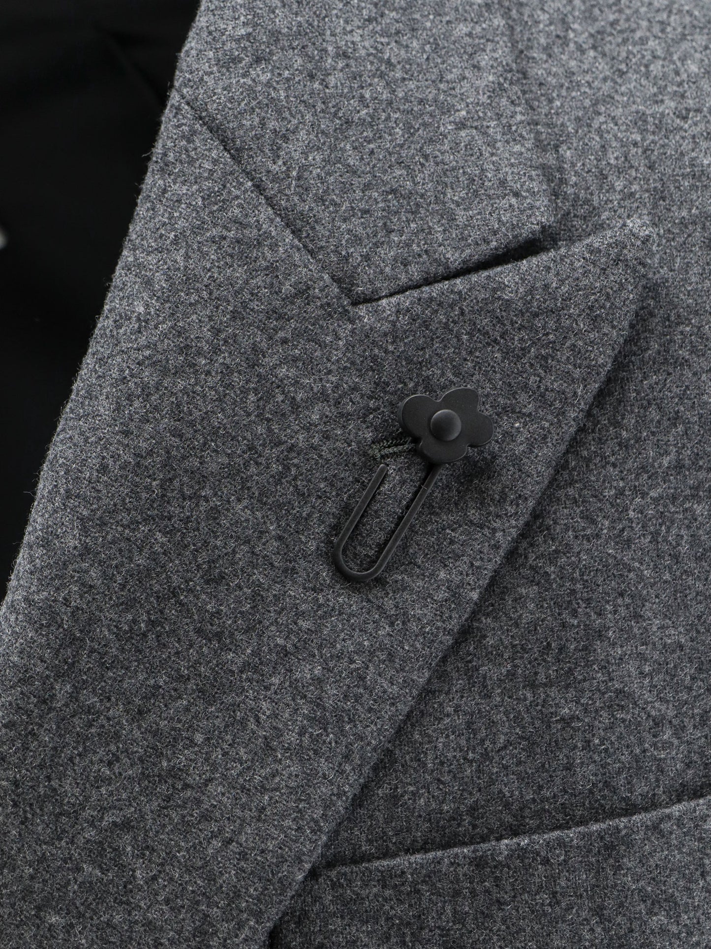 Wool and cashmere blend blazer