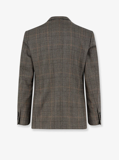 Prince of Wales wool blazer thumbnail