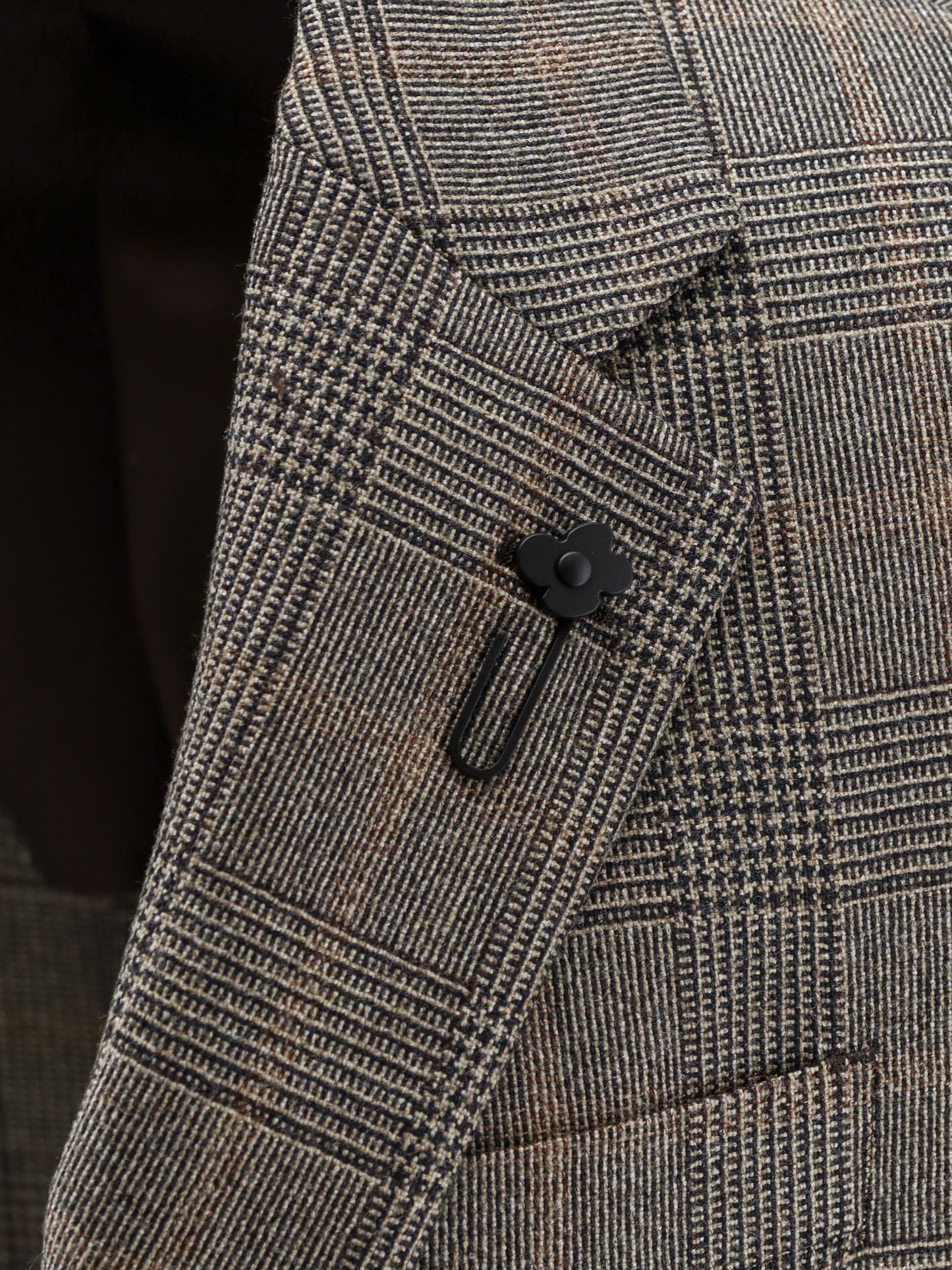 Prince of Wales wool blazer