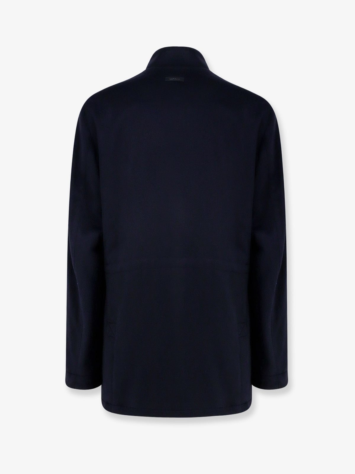 Acraven cashmere sahariana with adjustable drawstring