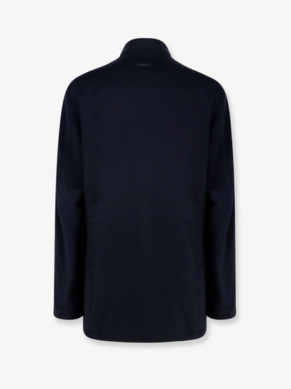 Acraven cashmere sahariana with adjustable drawstring thumbnail