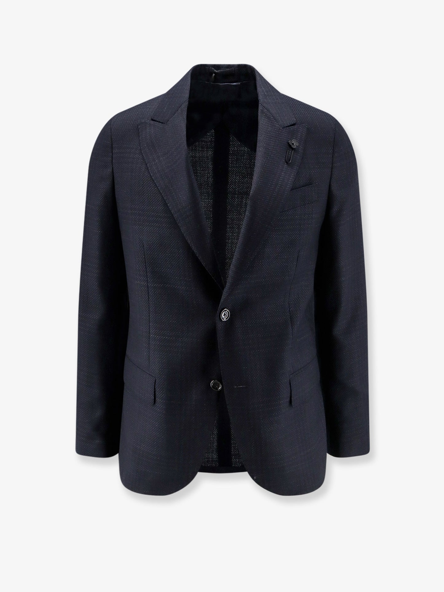 Prince of Wales wool blazer