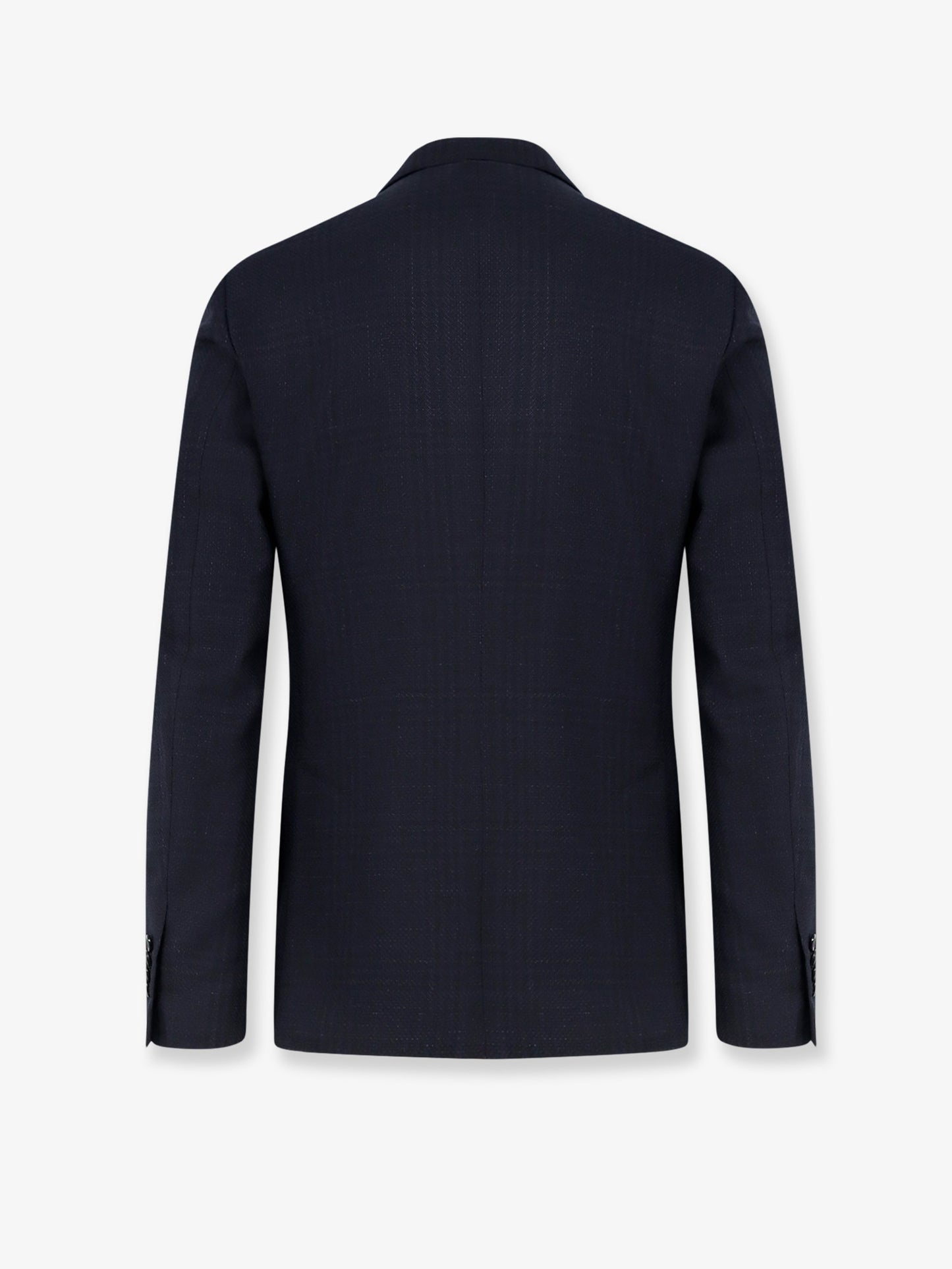 Prince of Wales wool blazer