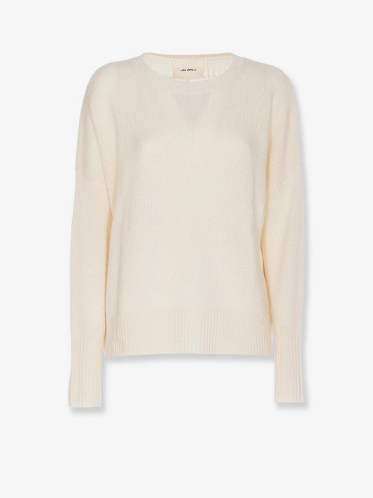 Mila cashmere sweater with ribbed knit