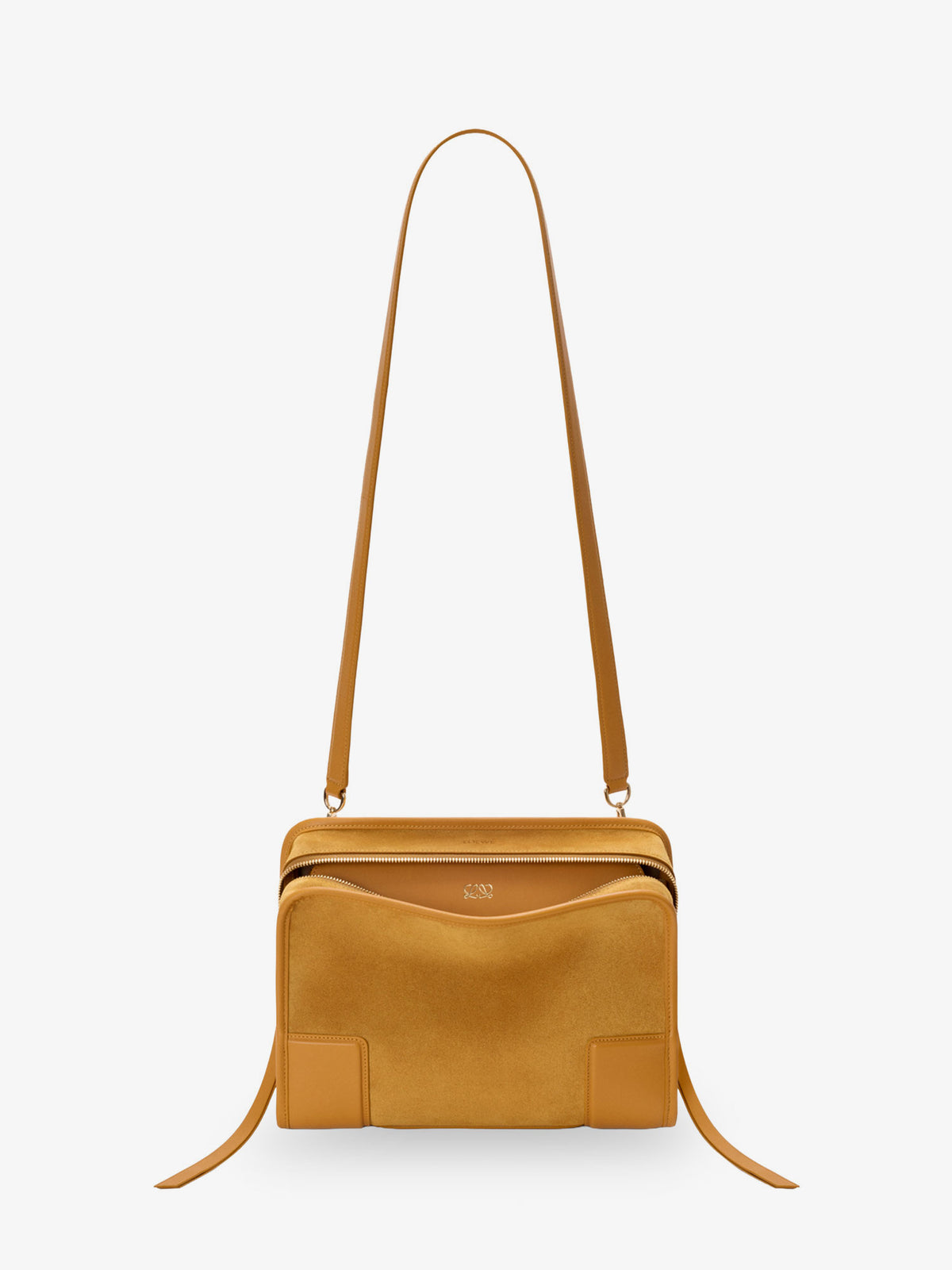 Borsa a tracolla Amazona 180 Medium in suede