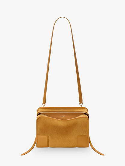 Borsa a tracolla Amazona 180 Medium in suede thumbnail
