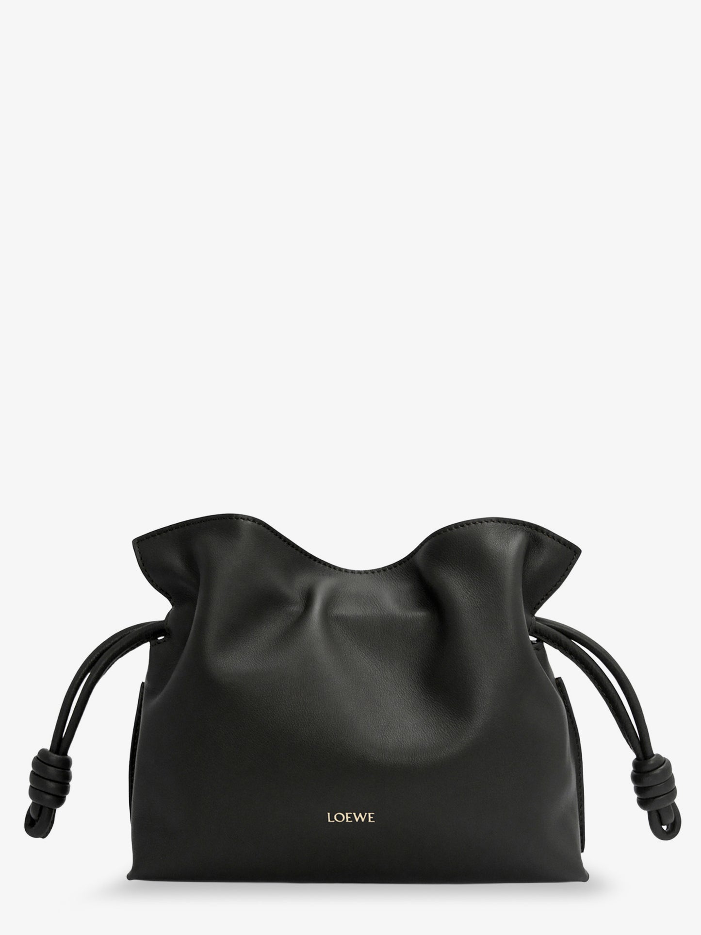 Flamenco leather clutch