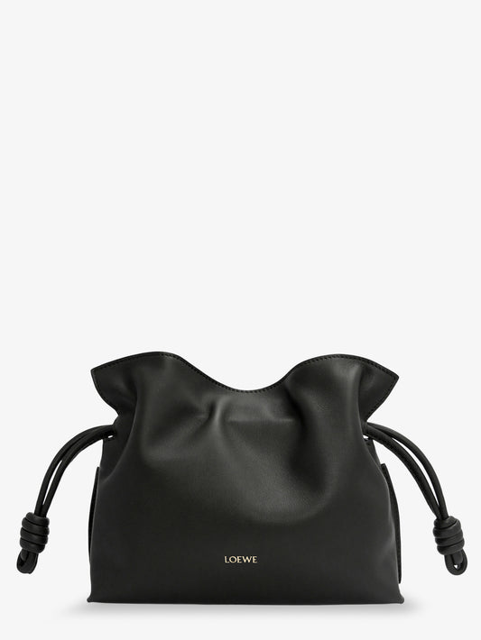 Flamenco leather clutch