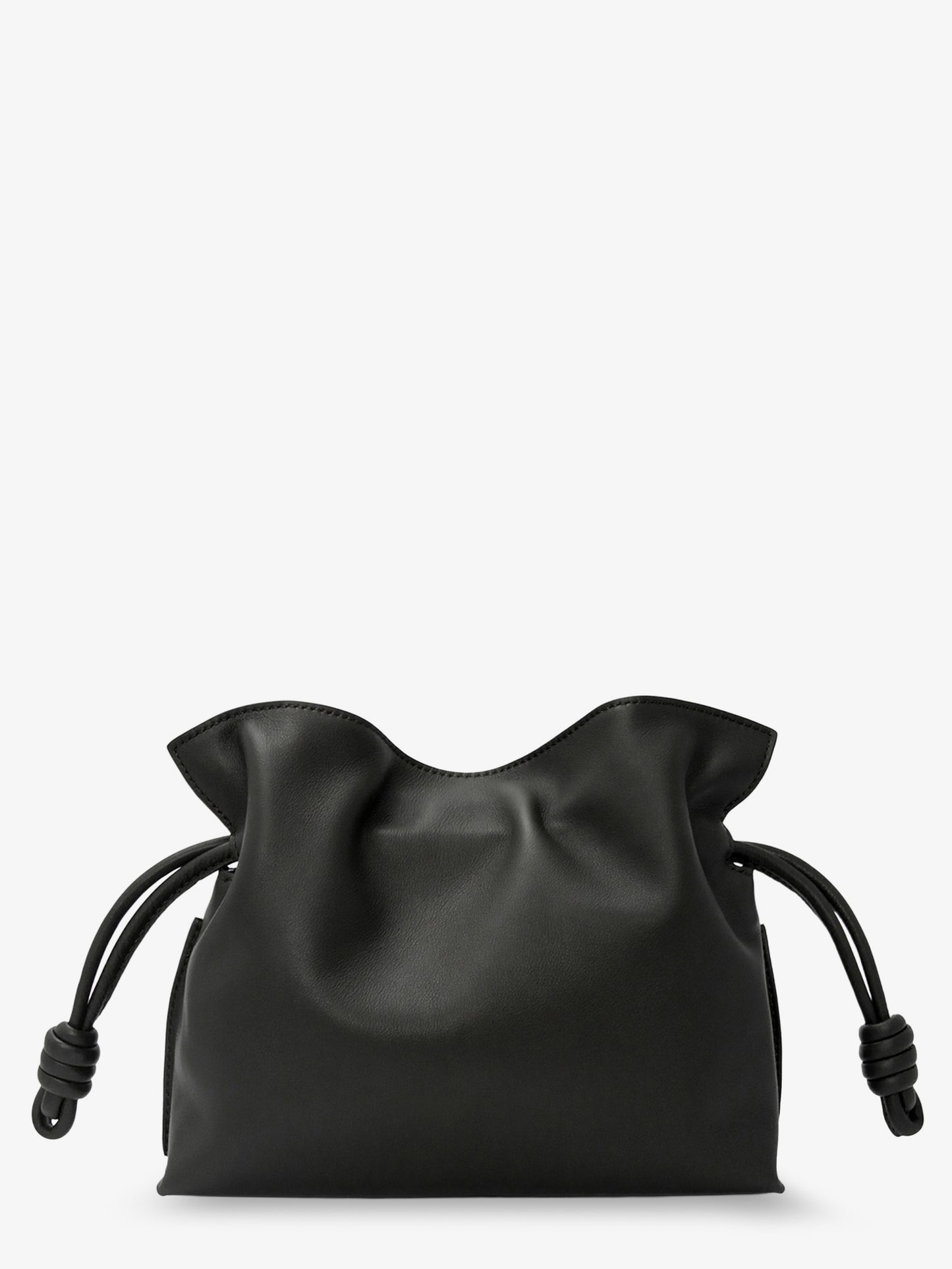 Flamenco leather clutch