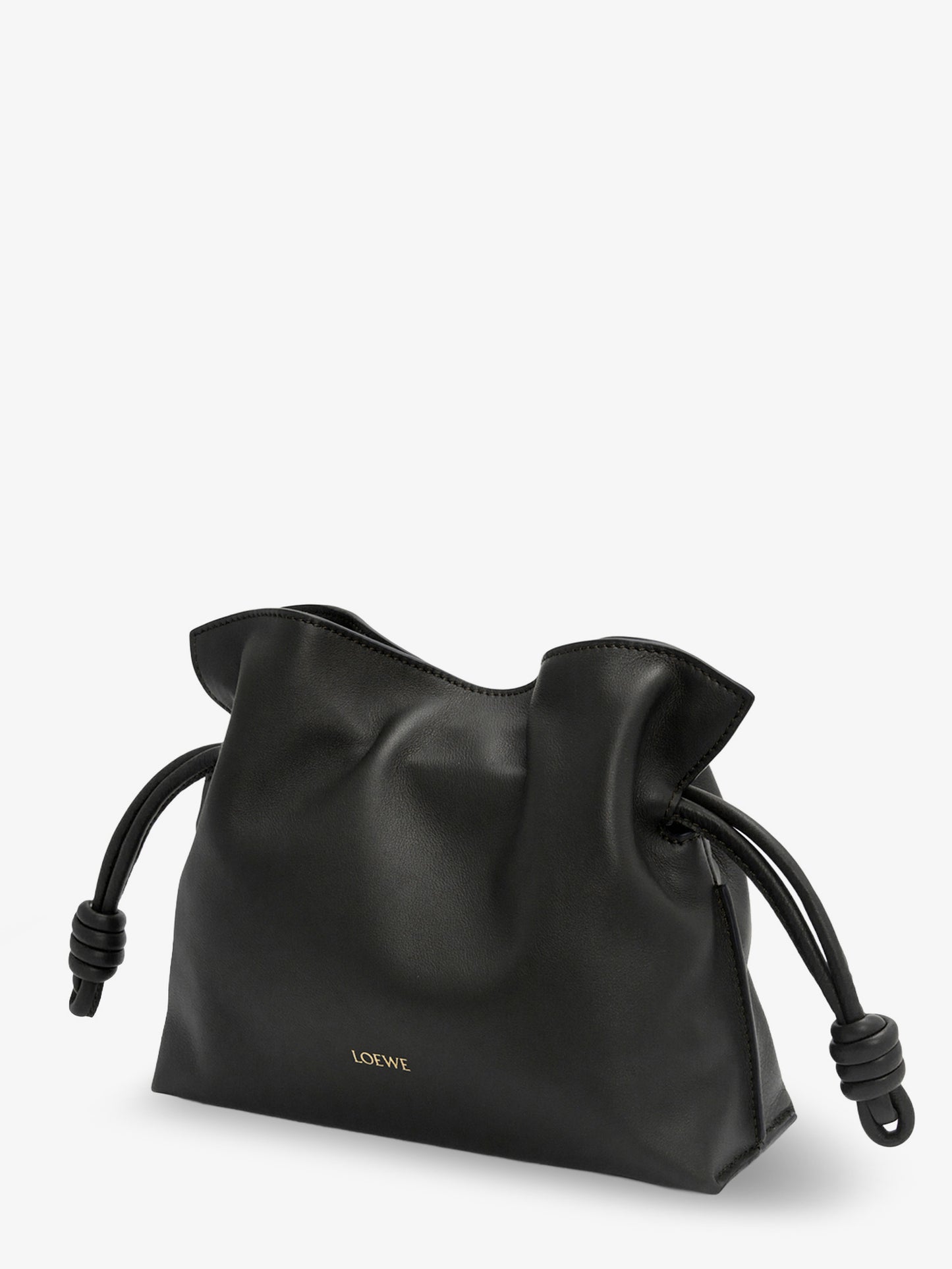 Flamenco leather clutch