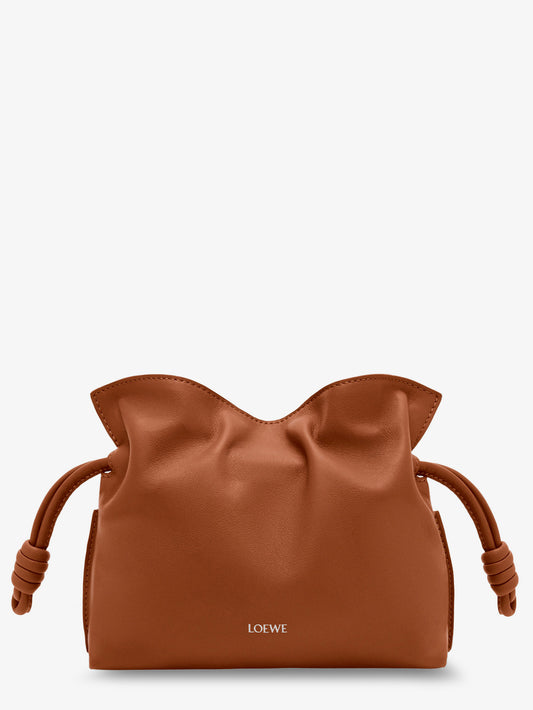 Flamenco clutch in nappa leather