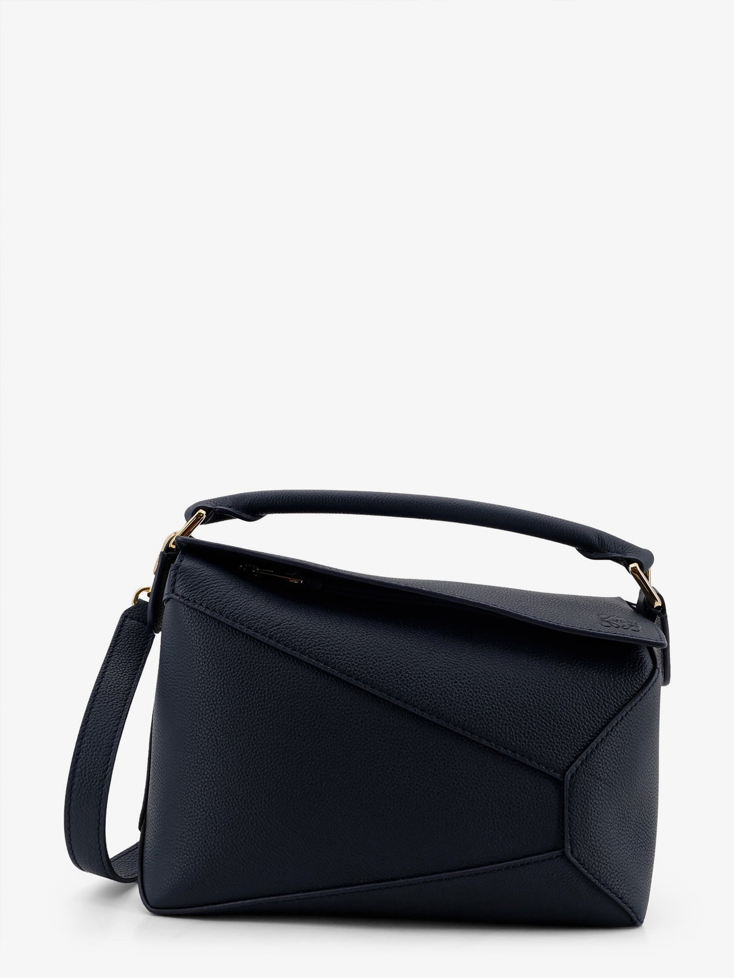 Puzzle Edge Small Leather Handbag