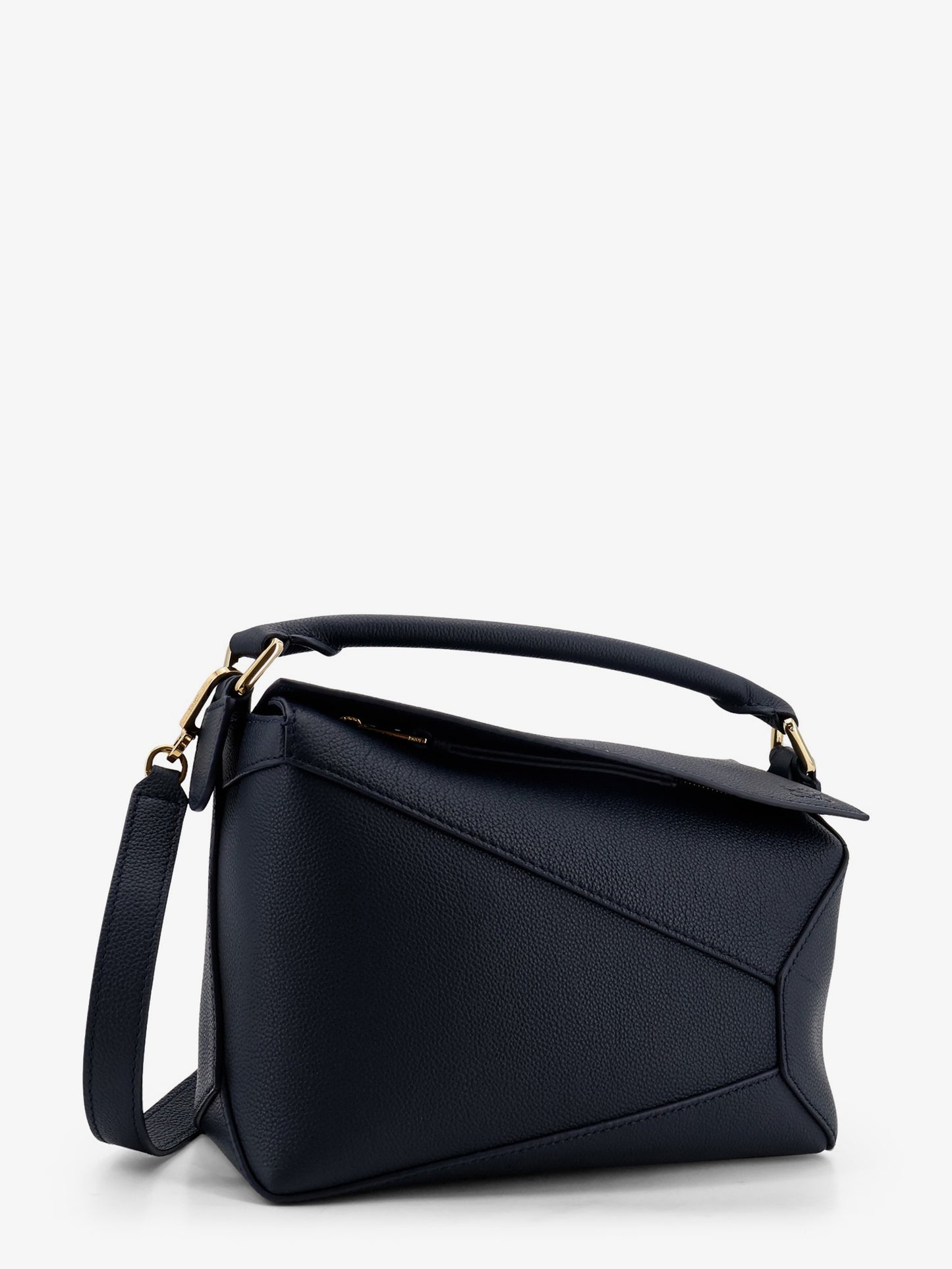 Puzzle Edge Small Leather Handbag