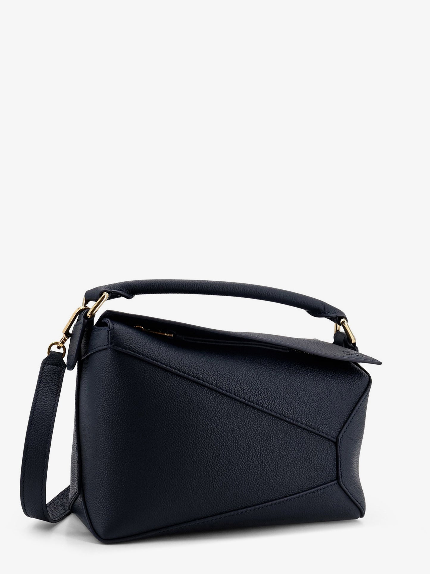 Puzzle Edge Small Leather Handbag