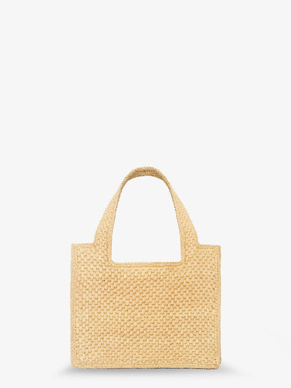 Paula's Ibiza -Loewe Front Mini Raffia Handbag thumbnail