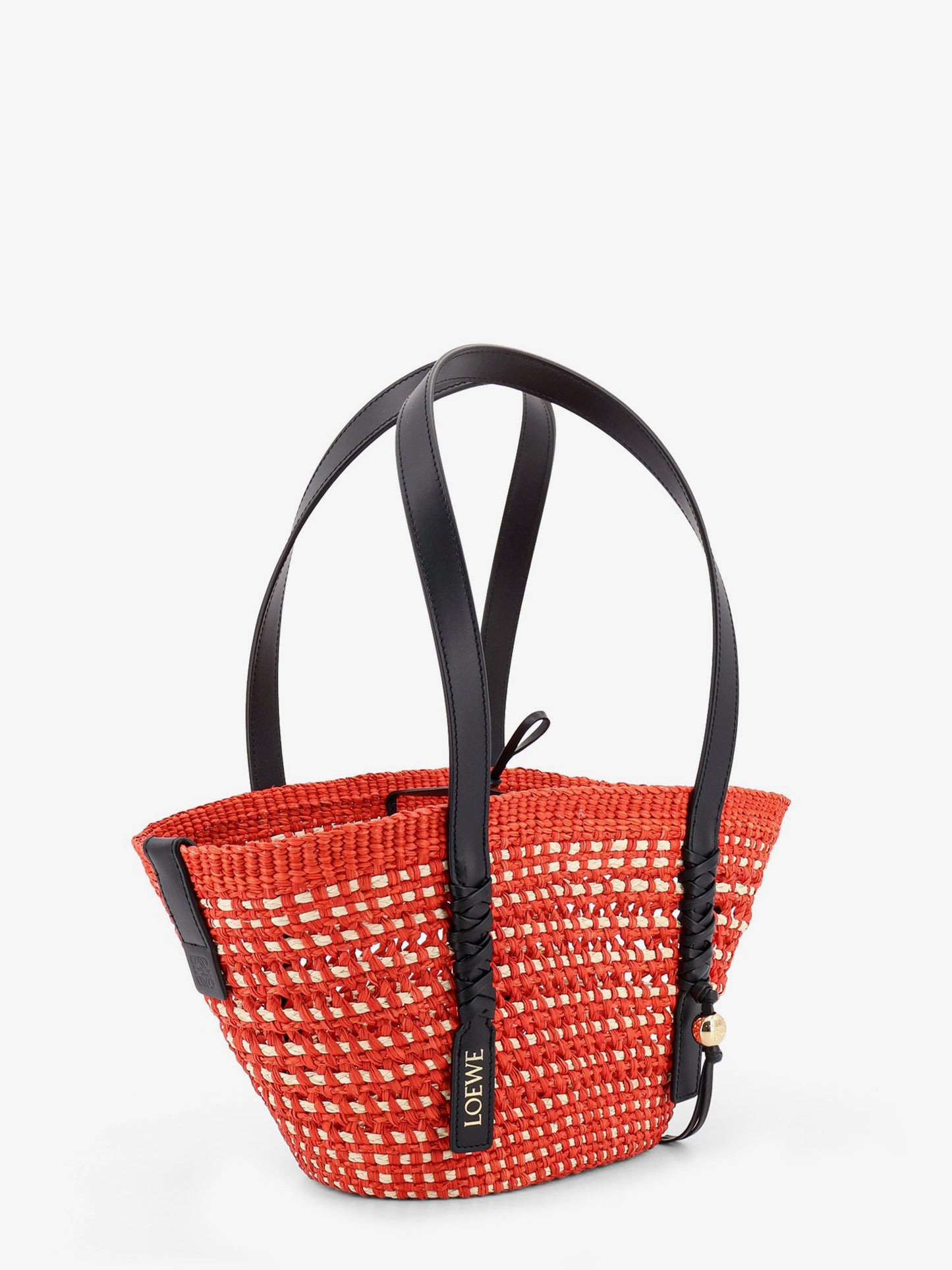Paula's Ibiza -Braid Basket Small Small Iraca Palm Leaf Shoulder Bag