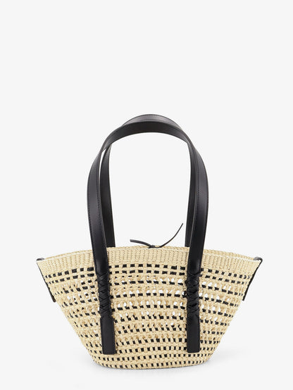 Paula's Ibiza -Braid Basket Small Iraca Palm Leaf Shoulder Bag thumbnail