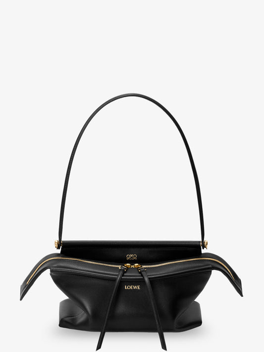 Borsa a mano Whisker Small in pelle