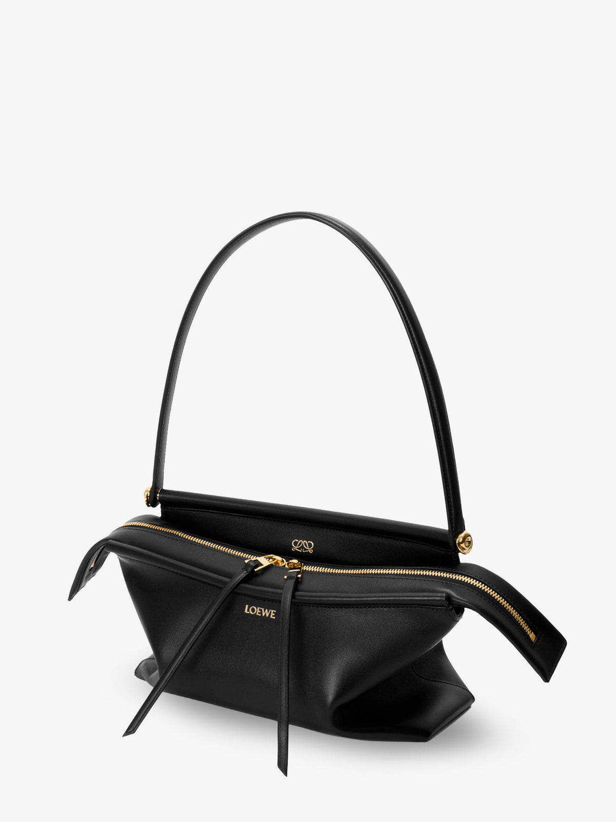 Borsa a mano Whisker Small in pelle