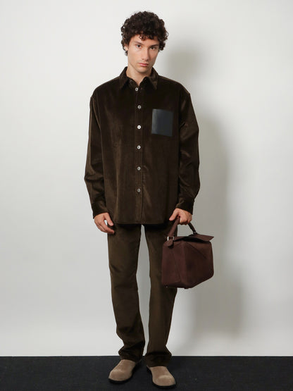 Puzzle Large nubuck bag thumbnail