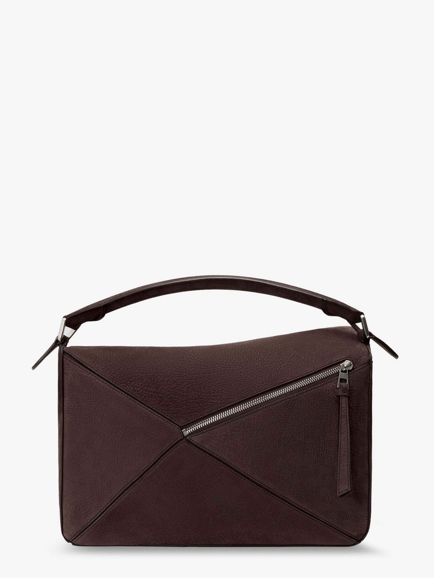Borsa a mano Puzzle Large in nabuk