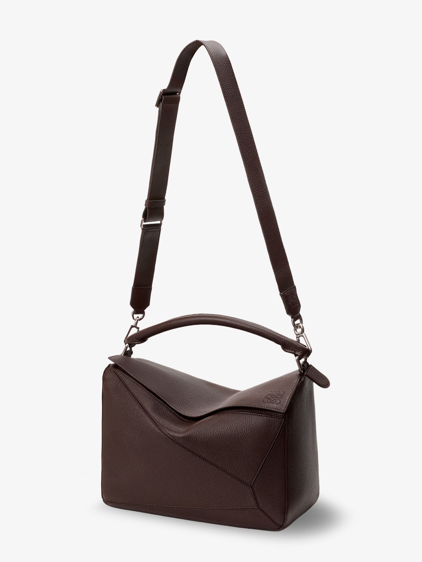 Borsa a tracolla Puzzle Bag in pelle