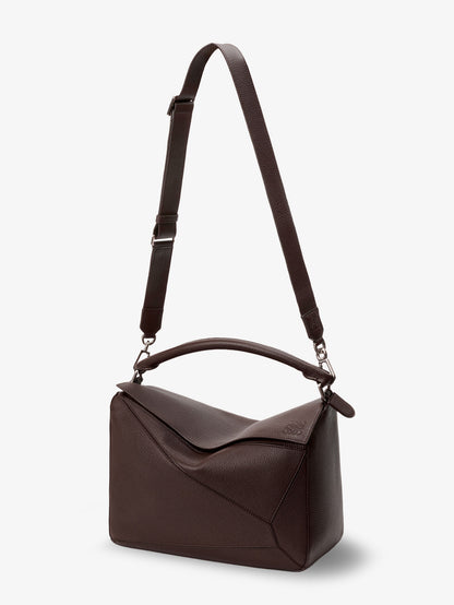 Borsa a tracolla Puzzle Bag in pelle thumbnail