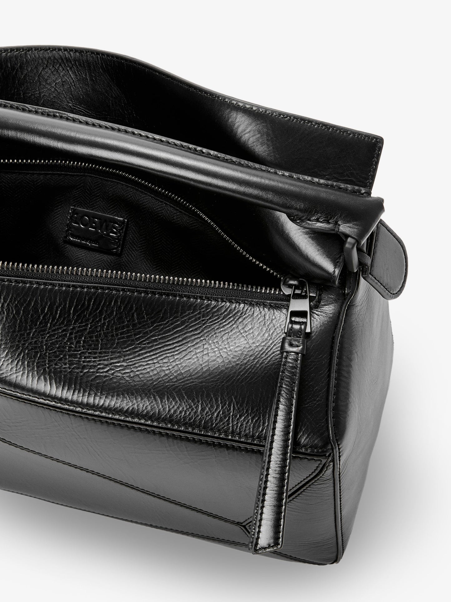 Puzzle Large leather bag