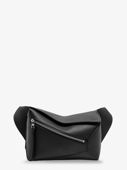Puzzle Edge Small Leather Bumbag