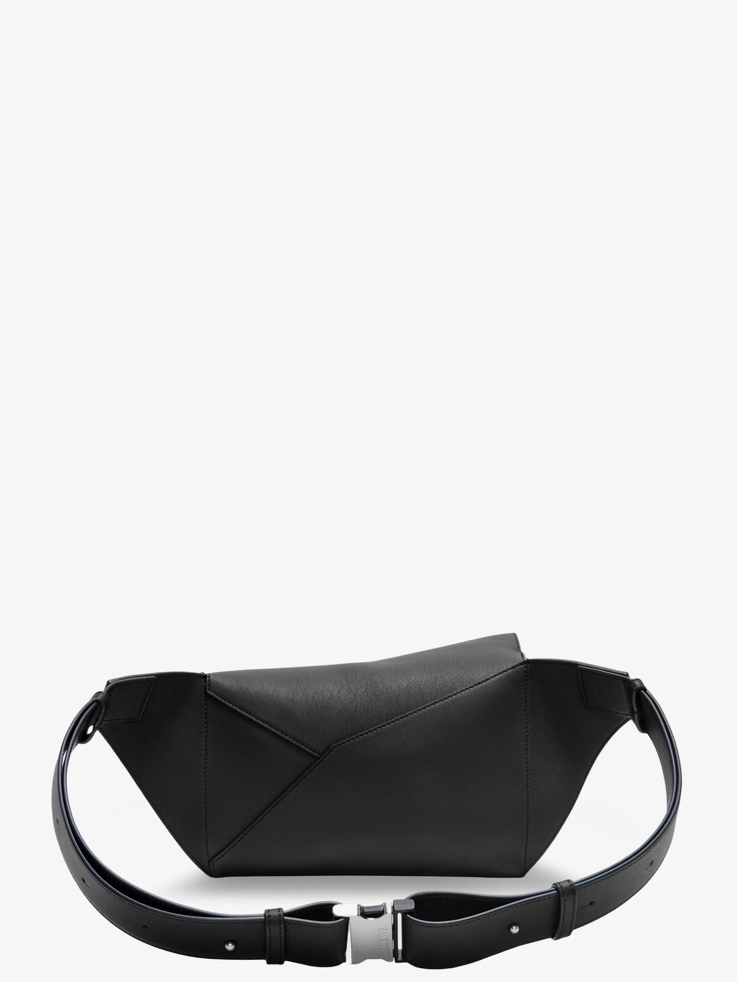 Puzzle Edge Small Leather Bumbag