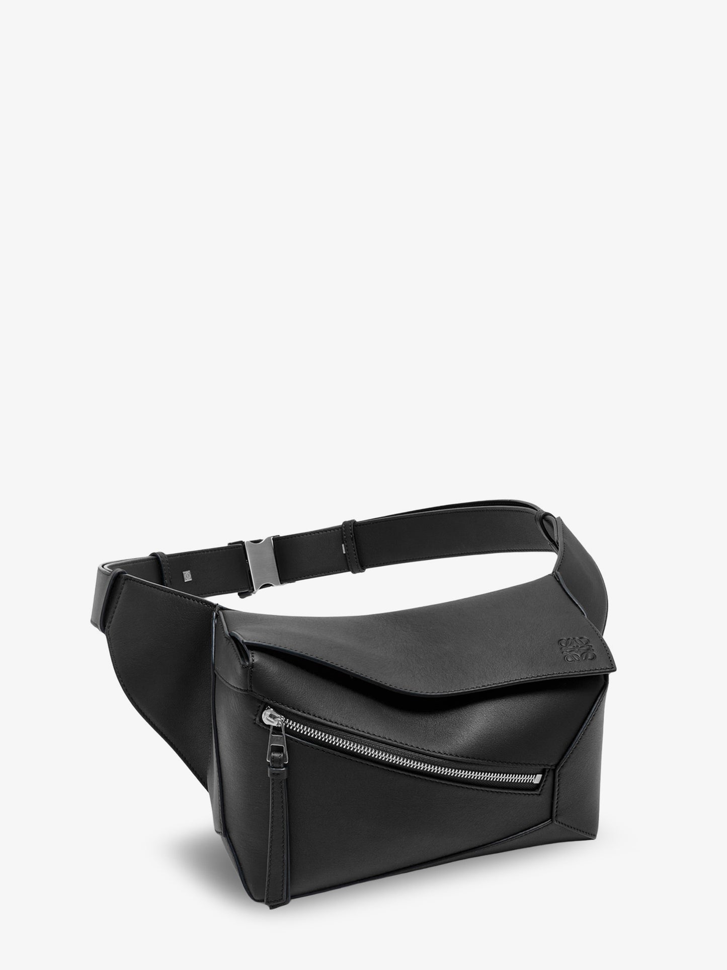 Puzzle Edge Small Leather Bumbag