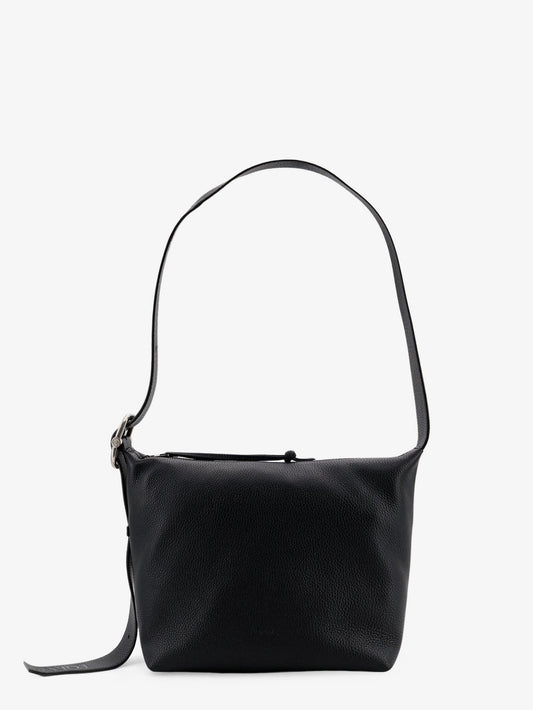Loop leather crossbody bag