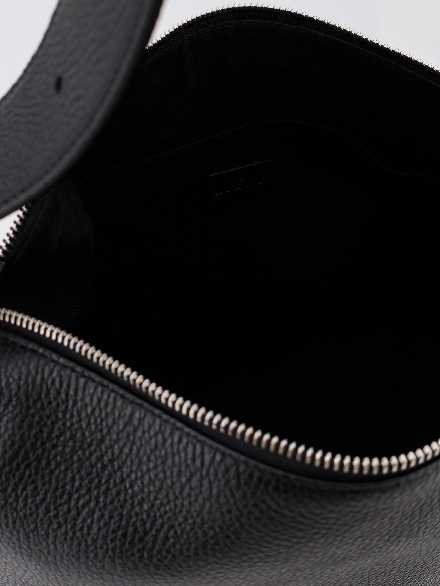 Loop leather crossbody bag