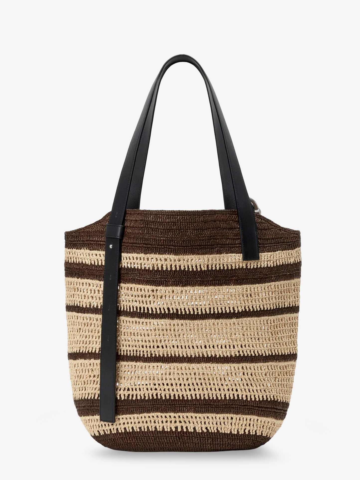 Borsa shopping Loop Paula's Ibiza in rafia bicolore