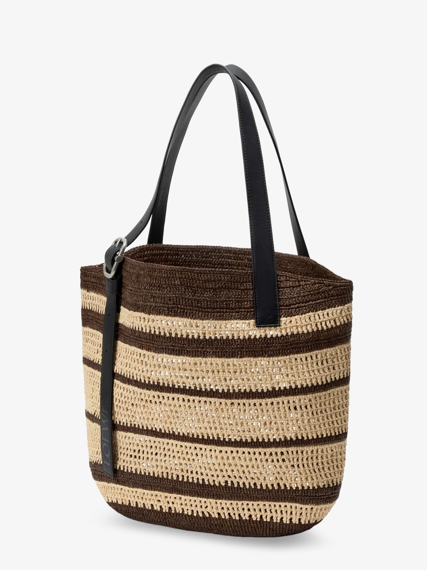 Borsa shopping Loop Paula's Ibiza in rafia bicolore